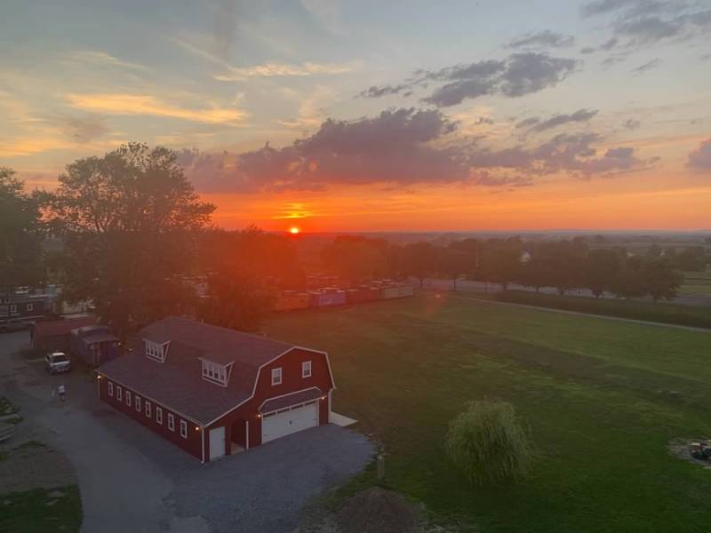 Sleeping in a Train Car in Lancaster,&nbsp;PA